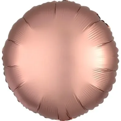 Amscan Balon foliowy Lustre Rose Copper okr�g�y 43cm