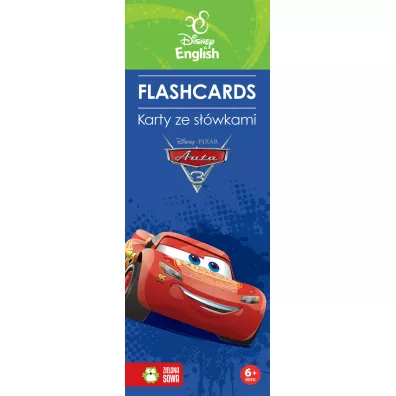 Flashcards karty ze swkami  auta 3 Disney english