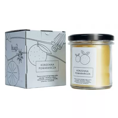 Hagi Cosmetics wieca sojowa Korzenna Pomaracza 230 g