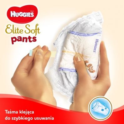 Huggies Pieluchomajtki Premium Mega Pants 6 (16-22 kg) Elite Soft 32 szt.