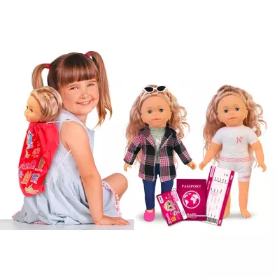 Lalka Natalia podr�niczka 41 cm Artyk