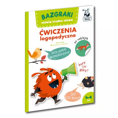 Bazgraki m�wi� trudne s�owa. �wiczenia logopedyczne. Kapitan Nauka