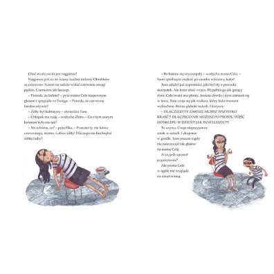 Rodzina Obrabk�w i dama w boa