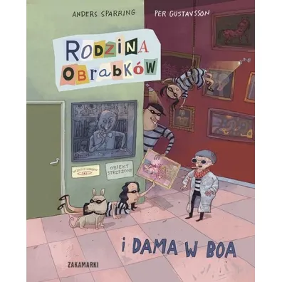Rodzina Obrabk�w i dama w boa