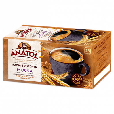 Anatol Mocna ekspresowa kawa zboowa 147 g