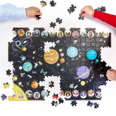 Puzzle 300 el. Odkrywcy. Uk�ad S�oneczny Bright Junior Media