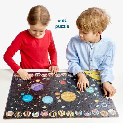 Puzzle 300 el. Odkrywcy. Uk�ad S�oneczny Bright Junior Media