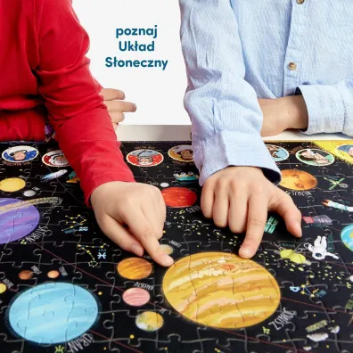 Puzzle 300 el. Odkrywcy. Uk�ad S�oneczny Bright Junior Media