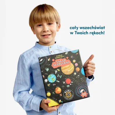 Puzzle 300 el. Odkrywcy. Uk�ad S�oneczny Bright Junior Media