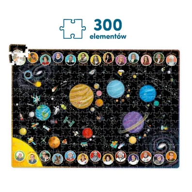 Puzzle 300 el. Odkrywcy. Uk�ad S�oneczny Bright Junior Media