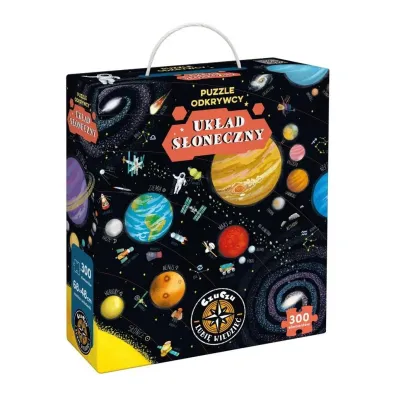 Puzzle 300 el. Odkrywcy. Uk�ad S�oneczny Bright Junior Media