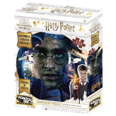 Magiczne puzzle-zdrapka 500 el. Harry Potter. Poszukiwany Wizarding World
