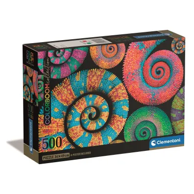 Puzzle 500 el. Compact Curly Tails Clementoni
