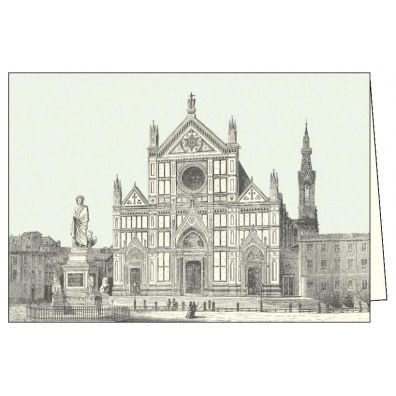 Karnet z kopert ITW 009 Firenze Basilica S. Croce
