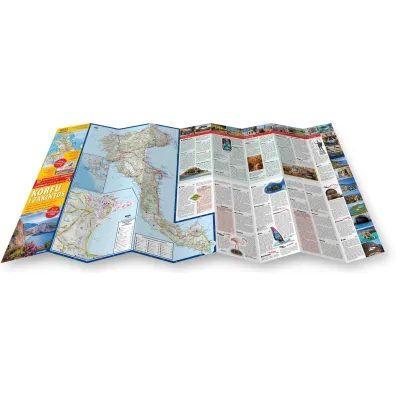 Korfu i Zakintos map&guide XL�laminat 2025