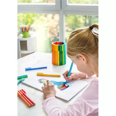 Faber-Castell Flamastry Connector szkatu�ka 33 szt.