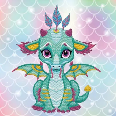 Diamond Dotz - Box Ariel the Baby Dragon Dante