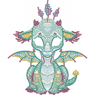 Diamond Dotz - Box Ariel the Baby Dragon Dante