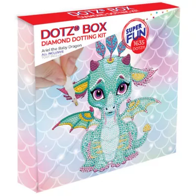 Diamond Dotz Box - Ariel The Baby Dragon Dante