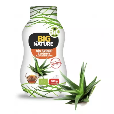 Big Nature Syrop z agawy Blue Webber Dark 680 g Bio