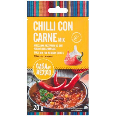 Casa De Mexico Przyprawa chili con carne 20 g