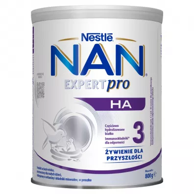 Nestle NAN EXPERTpro HA 3 Produkt na bazie mleka dla ma�ych dzieci powy�ej 1. roku �ycia 800 g