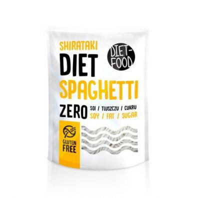 Diet-Food Zestaw Makaron konjac fettuccine + spaghetti + rice + noodle 4 x 200 g