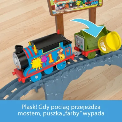 Tomek i Przyjaciele. Dostawa farby HTN34 Mattel