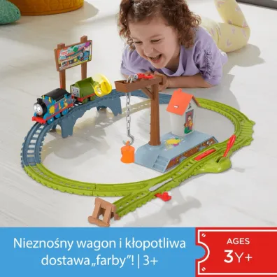 Tomek i Przyjaciele. Dostawa farby HTN34 Mattel