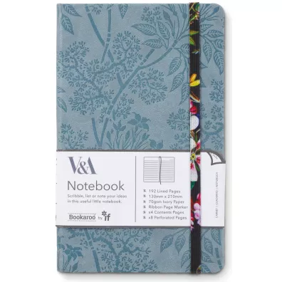 If Bookaroo Notatnik Journal A5 Kilburn Black Floral