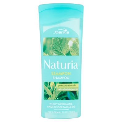 Joanna Naturia szampon do włosów normalnych i przetłuszczających się Pokrzywa i Zielona Herbata 200 ml