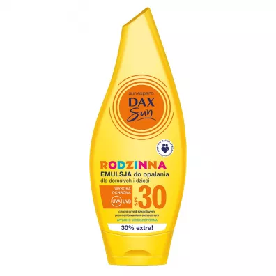 Dax Sun Sun Rodzinna emulsja do opalania dla dorosych i dzieci SPF 30 250 ml