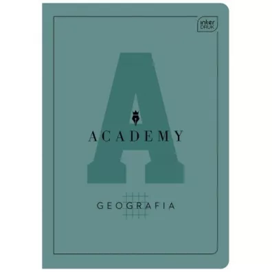 Interdruk, Zeszyt A5 Academy, 60 kartek w kratk - Geografia