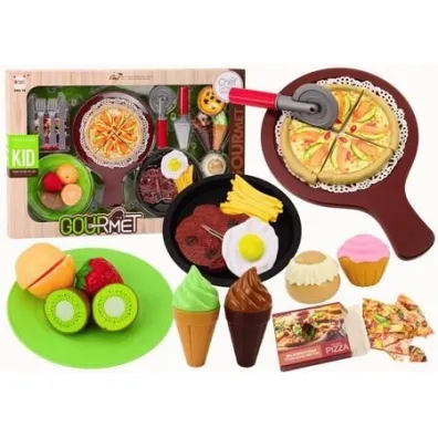 Zestaw Fast Food 26el LeanToys