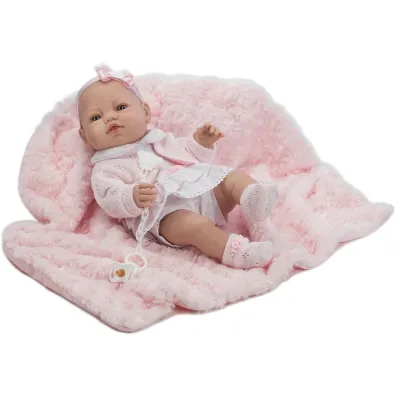 Lalka hiszpa�ska bobas Rosa z akcesoriami 41cm Berbesa