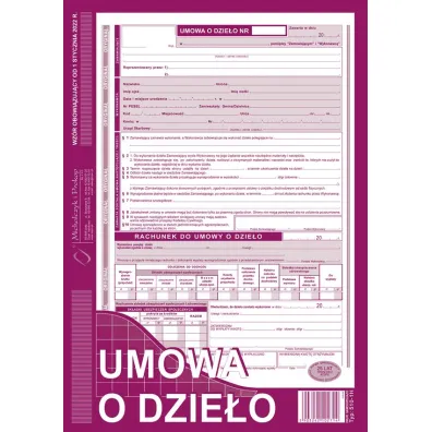 Michalczyk i Prokop Umowa o dzie�o A4