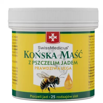 Swissmedicus Ko�ska ma�� z pszczelim jadem 150 ml