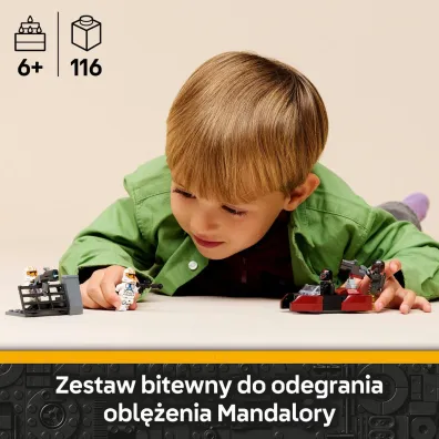 LEGO Star Wars Obl�enie Mandalory — zestaw bitewny 75449