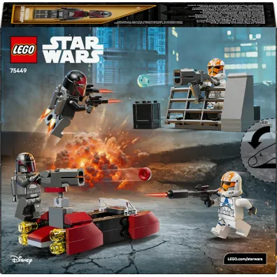 LEGO Star Wars Obl�enie Mandalory — zestaw bitewny 75449
