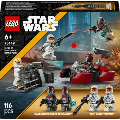 LEGO Star Wars Obl�enie Mandalory — zestaw bitewny 75449