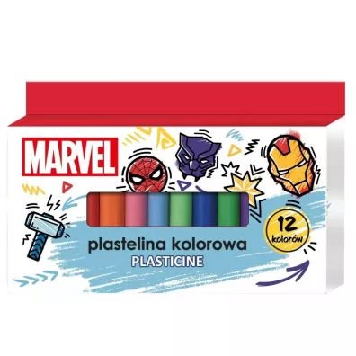 Beniamin Plastelina Avengers 12 kolor�w