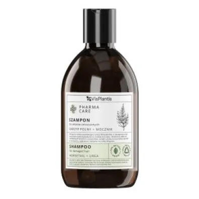 Vis Plantis Pharma Care Szampon do w�os�w Skrzyp Polny+Mocznik Zniszczone 500 ml