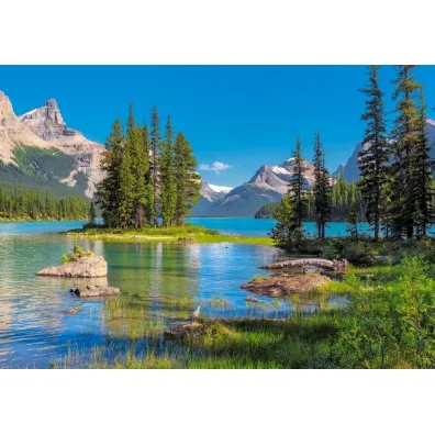 Puzzle 500 el. Maligne Lake, Canada Castorland