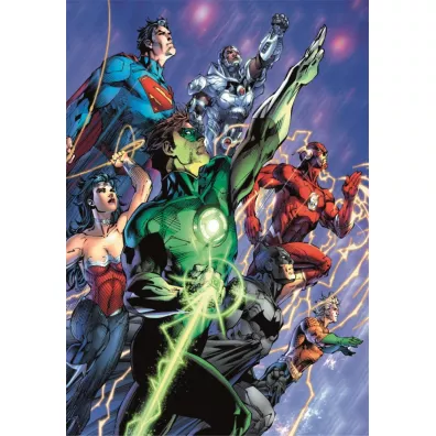 Puzzle 500 el. Compact Dc Comics Justice League Clementoni