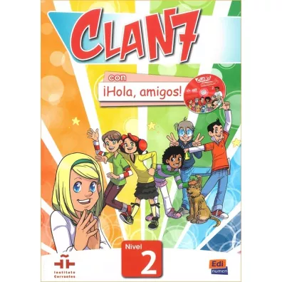 Clan 7 con Hola, amigos! 2. Podr�cznik - Maria Castro