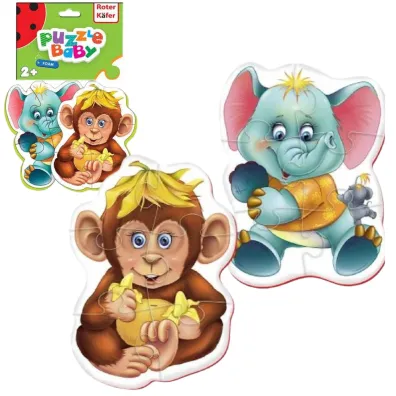 Puzzle piankowe Ma�pka i S�o� RK1101-03 Roter Kafer
