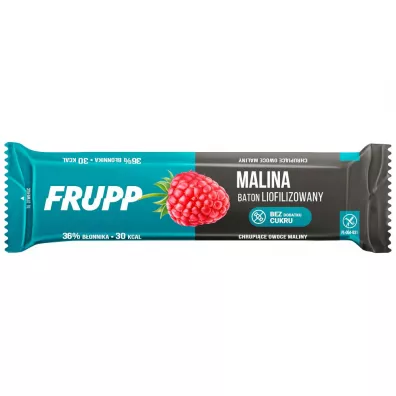 Frupp Baton malinowy bezglutenowy 10 g