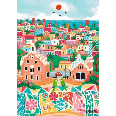 Puzzle 1000 el. Barcelona, Hiszpania Trefl