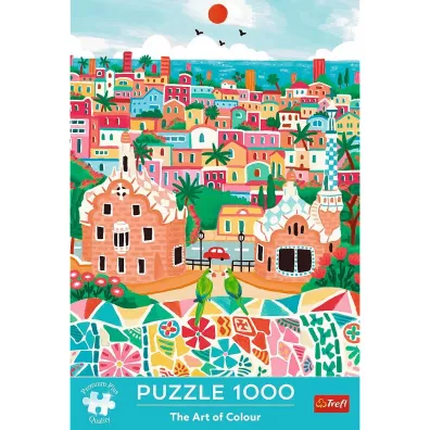 Puzzle 1000 el. Barcelona, Hiszpania Trefl
