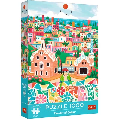 Puzzle 1000 el. Barcelona, Hiszpania Trefl